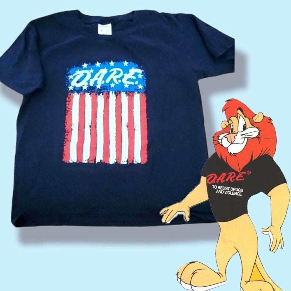 Vintage D.A.R.E Kids Retro Top